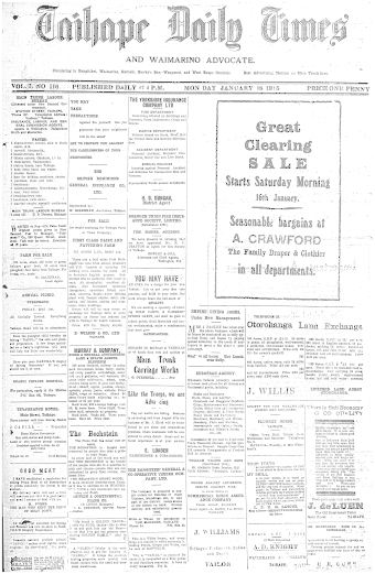 Issue page