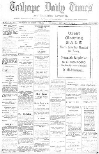 Issue page
