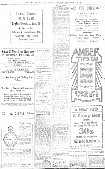 Issue page