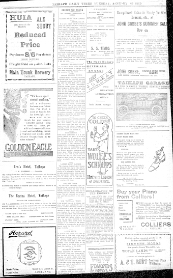 Issue page