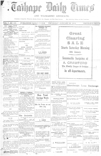 Issue page