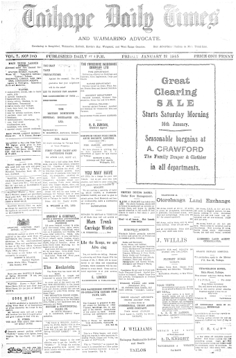 Issue page