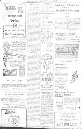 Issue page