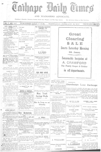 Issue page