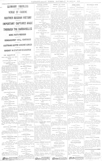 Issue page