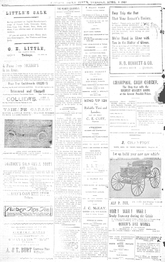 Issue page