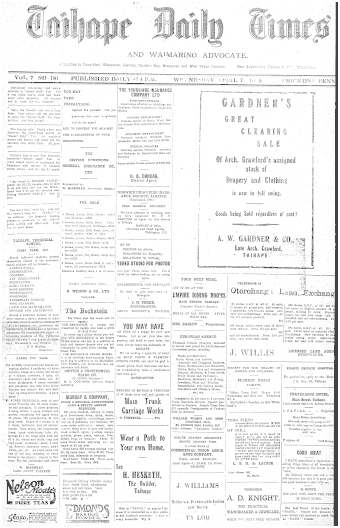 Issue page
