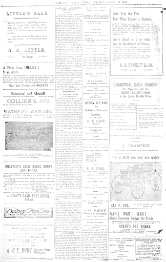 Issue page