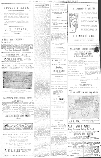 Issue page