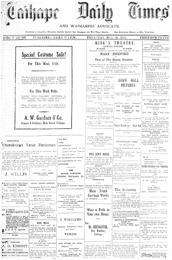 Issue page