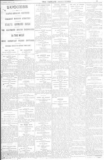 Issue page
