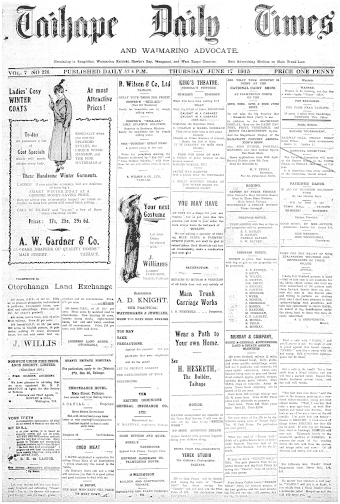 Issue page