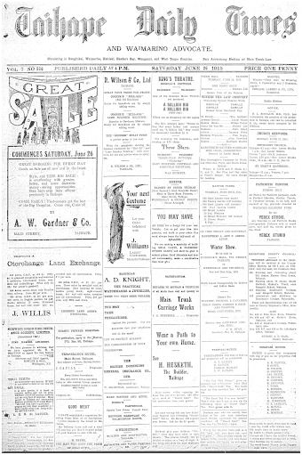 Issue page