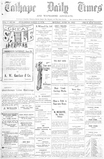 Issue page