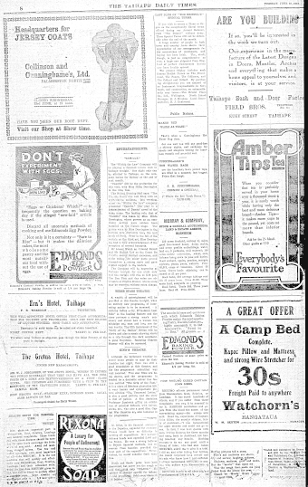 Issue page