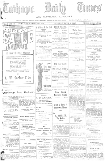 Issue page