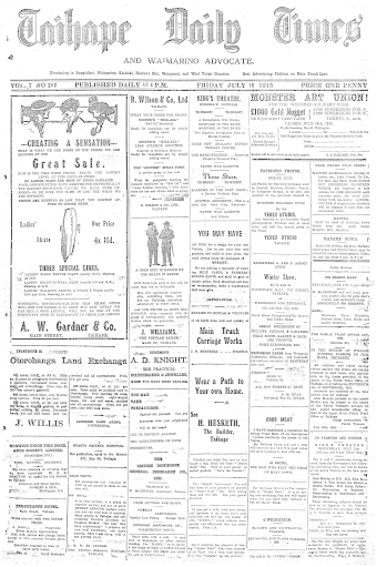 Issue page