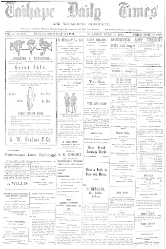 Issue page