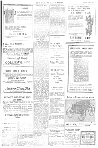 Issue page