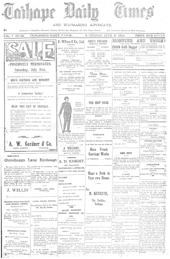 Issue page