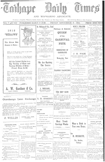 Issue page