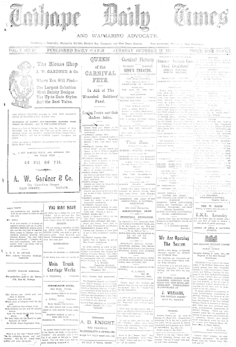 Issue page