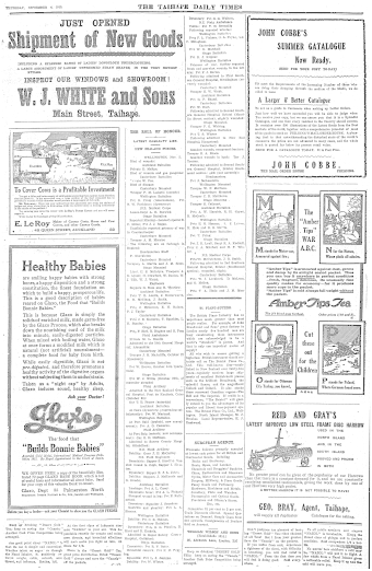 Issue page