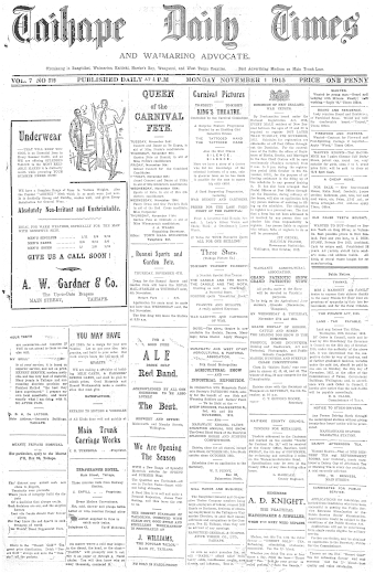 Issue page