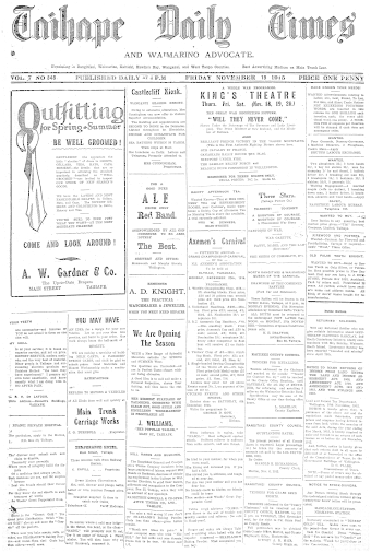 Issue page