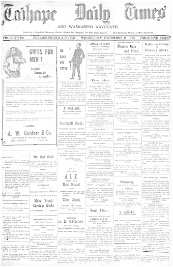 Issue page