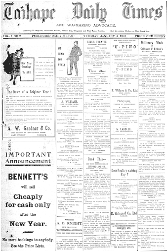 Issue page