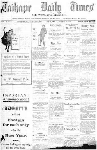 Issue page