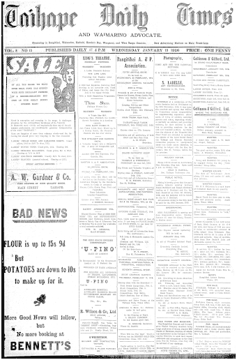 Issue page