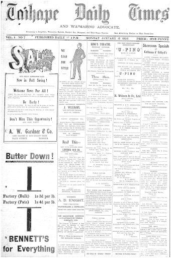 Issue page