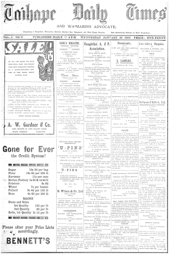 Issue page