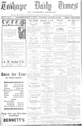 Issue page