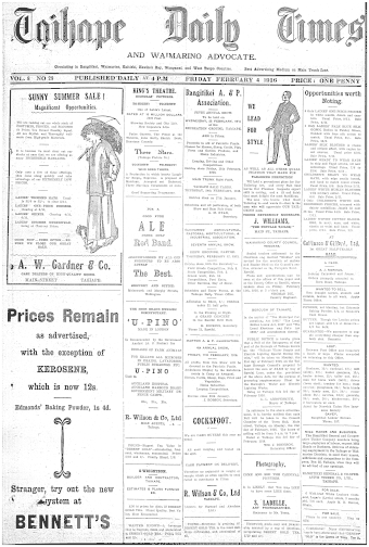 Issue page