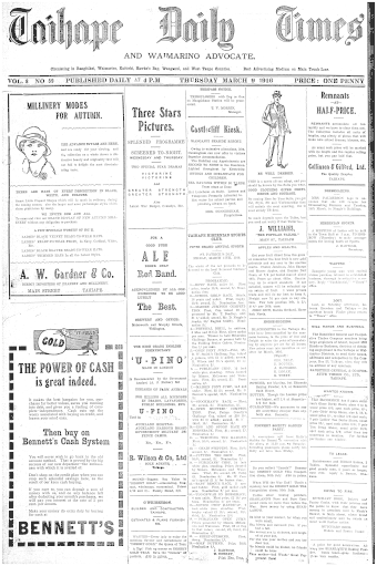 Issue page