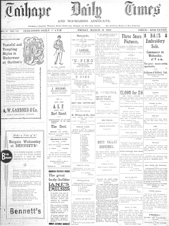 Issue page