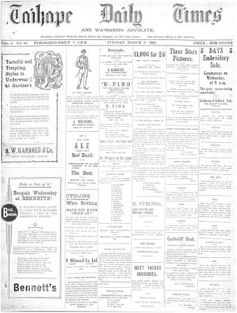 Issue page