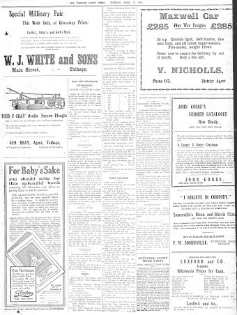 Issue page