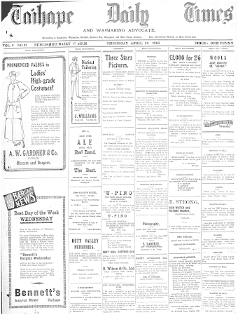Issue page