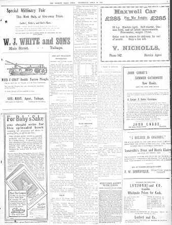 Issue page
