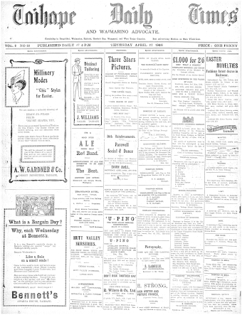 Issue page