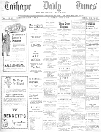 Issue page