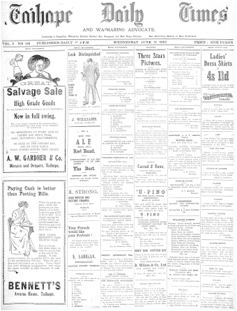 Issue page