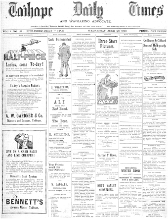 Issue page