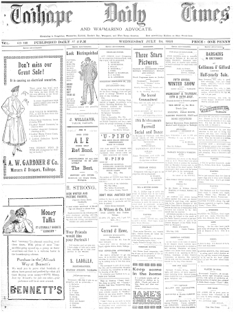 Issue page