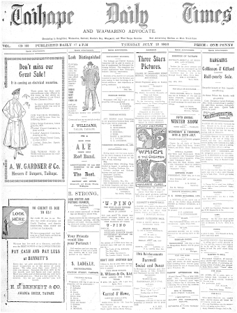 Issue page