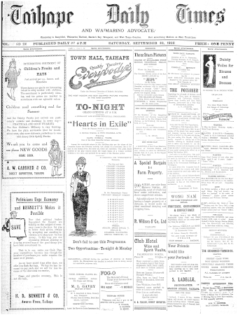 Issue page